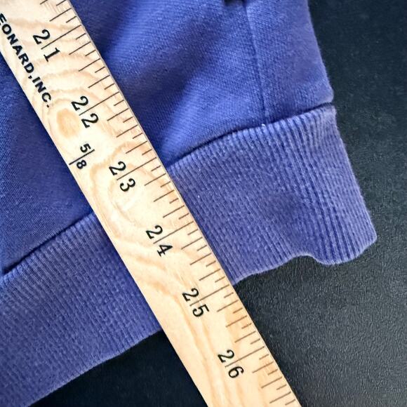 PUMA Men's Size Large Navy Blue Full Zip Cotton Blend Track Jacket Sweatshirt - Picture 4 of 11